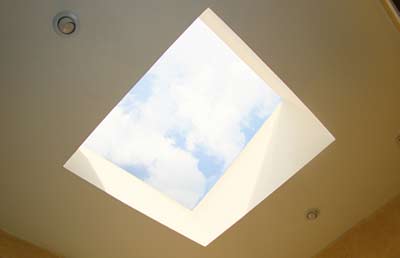 Skylight in a home